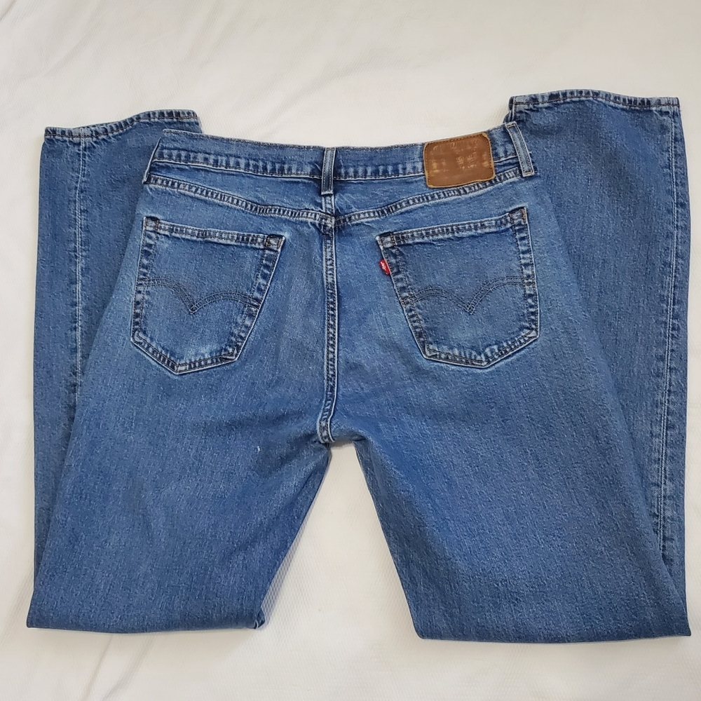 Levi's Premium 514 Big E Straight Fit Jeans 34 Waist - Picture 6 of 12